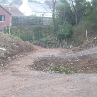 work for cycle path and baby cynets 001