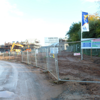 Buildings going up in 2012