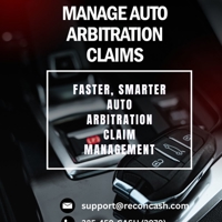 Streamline Auto Arbitration Claim Management | Try ReconCash Today