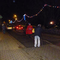 Christmas Light Switch On 2012 012