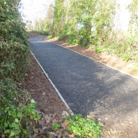 A new road leading to new Estates