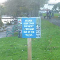 New signs at The Lawn 001