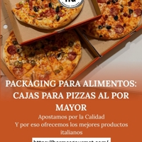 Packaging para alimentos: cajas para pizzas al por mayor