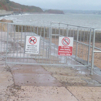 New signs along the sea wall 003