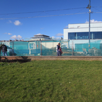Demolishen Tiegnmouth sea front shelter