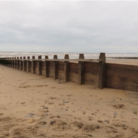 Dawlish Warren beach erosion pics 17 03 2018.
