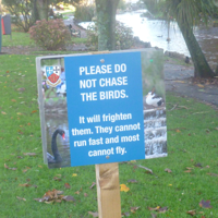 New signs at The Lawn 005