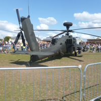 Helicopters landing at Dawlish Warren 014-1