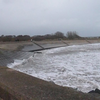 High tide at Dawlish Warren 008