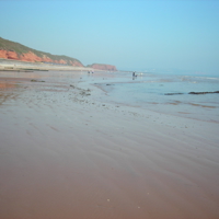 Dawlish Beach in Autum 010