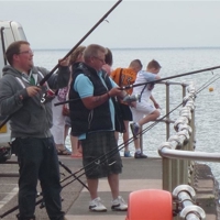 Angler obstructions, The Point car park, Tiegnmouth.