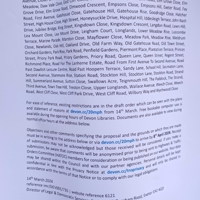 Dawlish 20 mph speed restriction