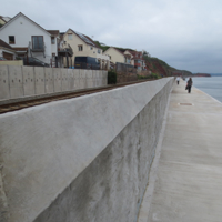 sea wall open