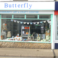 Shops and the crane 004