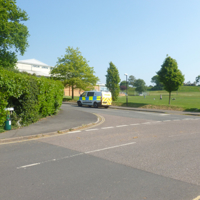 A lot of activity at Sandy Lane park