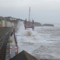 Dawlish on Flood Alert Ahead of Predicted Tidal Surge
