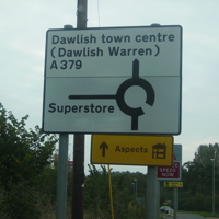 SAINSBURYS ROUNDABOUT