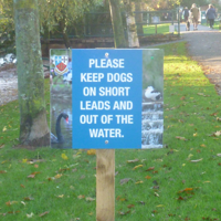 New signs at The Lawn 004