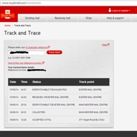 Warning - Do not use Royal Mail