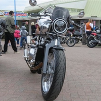 New Brough Superior's at Dawlish Warren 30 09 2018