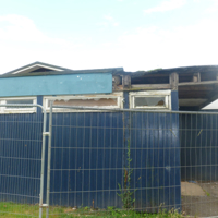 Demolishing of the old blackdown building