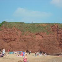 Easter Monday on Dawlish Beach 004