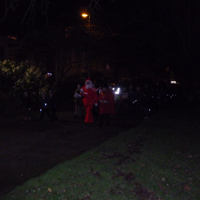 Christmas Light Switch On 2012