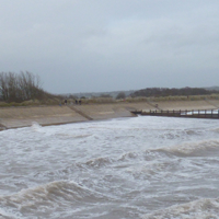 High tide at Dawlish Warren 007