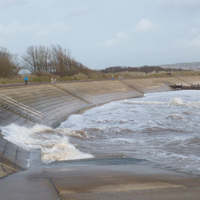 High tide at Dawlish Warren 003