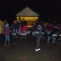 Christmas Light Switch On 2012 002