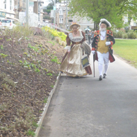 The Opening of the Dawlish Line