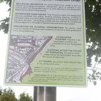 New signs around Dawlish