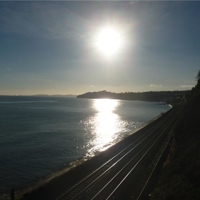 A beautiful sunny day in January