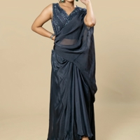 Stitched Saree