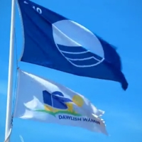 Dawlish Warren Beach Flag