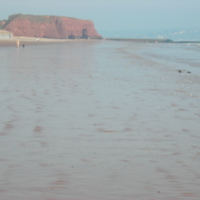 Dawlish Beach in Autum 005