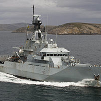 Royal Navy Petrol Ship