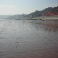 Dawlish Beach in Autum 008