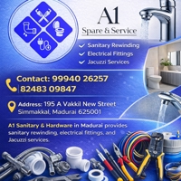 Parryware Sanitaryware Service in Madurai & Parryware Taps Service in Madurai -Reliable Solutions for Your Bathroom