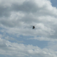 Helicopters landing at Dawlish Warren 004