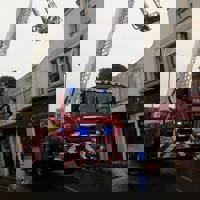 Traffic Diversion up Strand Hill due to Fire appliance on Exeter Road