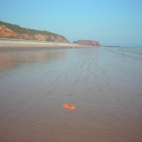 Dawlish Beach in Autum 003