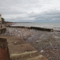 Brook protection wall