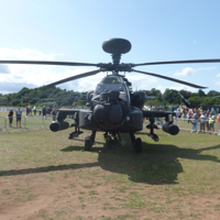 Helicopters landing at Dawlish Warren 011